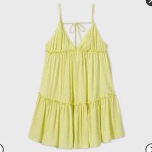 Women's Sleeveless Tiered Swing Dress -Wild Fable™